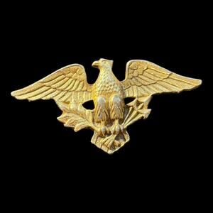 Vintage US Military Patriotic Eagle Insignia Pin 1919-1938 Original Period Item